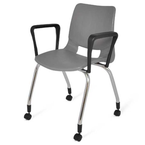Silla secretarial apilable BOLD con brazos - Muebles y Sillas para ...