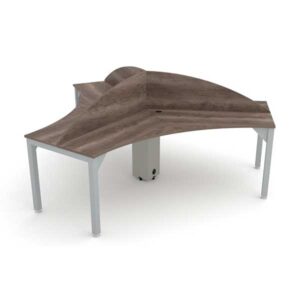 Centro de Trabajo 3 SIRION – 3 puestos en melamina 19 mm