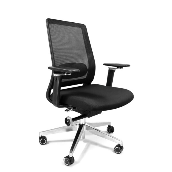 Sillón Directivo Alfa Negro Ergonómico con Cabecera - Imagen 4