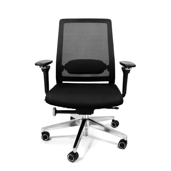 Sillón Directivo Alfa Negro Ergonómico con Cabecera - Imagen 3