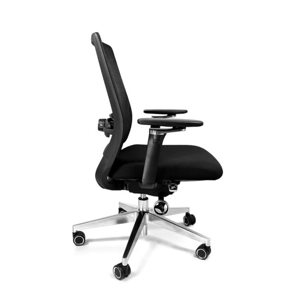 Sillón Directivo Alfa Negro Ergonómico con Cabecera - Imagen 2