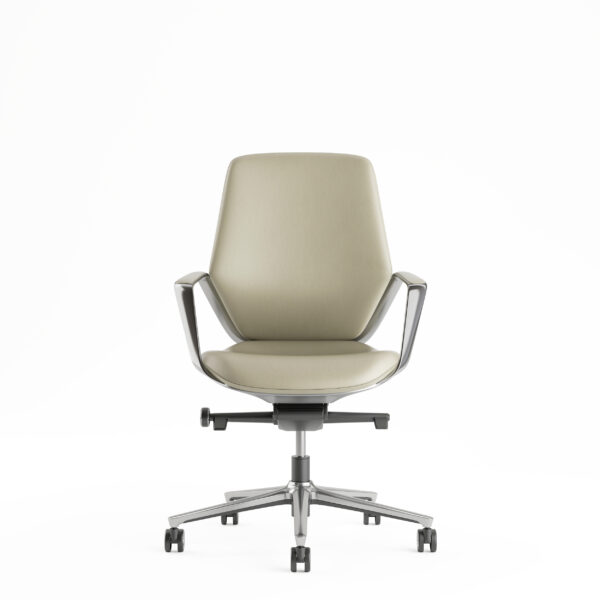 Sillón Directivo Stark en Vinil con Respaldo Bajo - Imagen 21