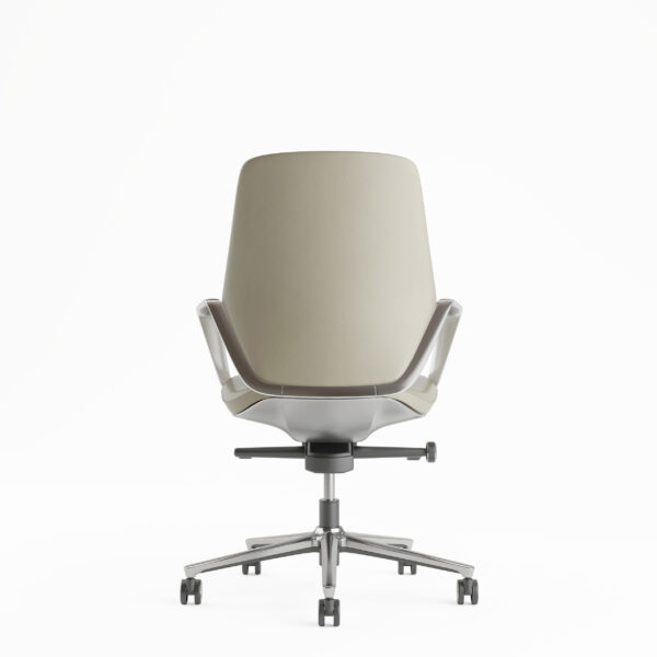 Sillón Directivo Stark en Vinil con Respaldo Bajo - Imagen 16