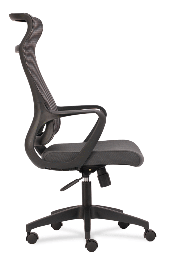 Silla Ejecutiva Alzette – Confort y diseño ergonómico en color negro - Imagen 3