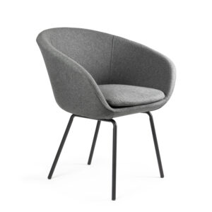 Silla de Visita Jade con Base de 4 Patas Metálicas