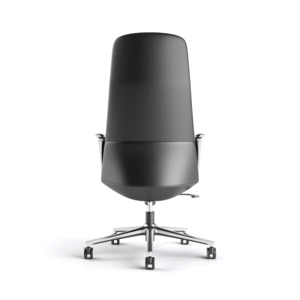Sillón Directivo Stellar en Vinil Negro - Imagen 2
