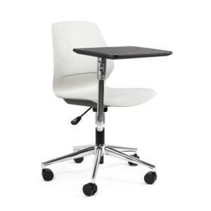 Silla Kolbe con Base 5 Puntas Cromada y Paleta