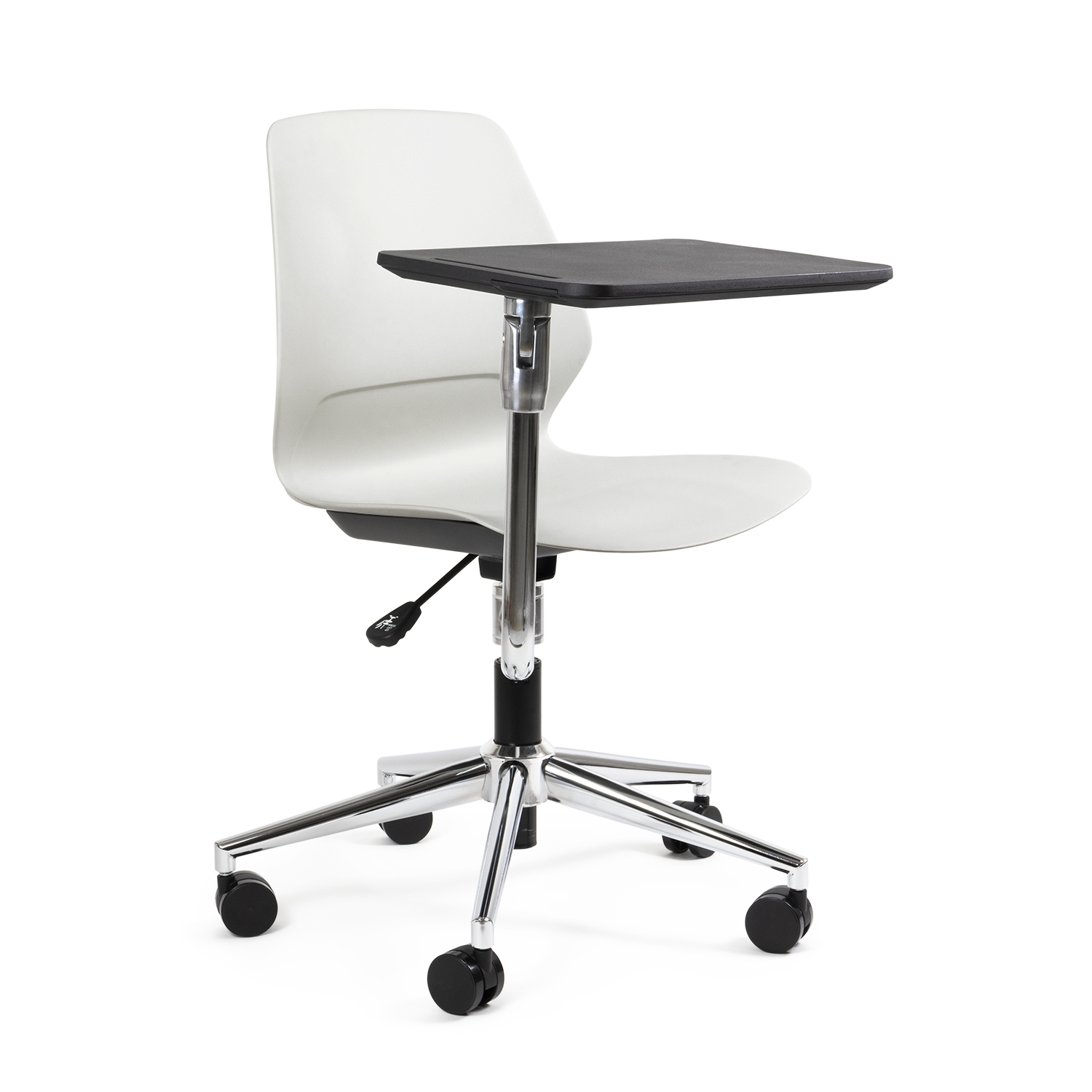 Silla Kolbe con Base 5 Puntas Cromada y Paleta