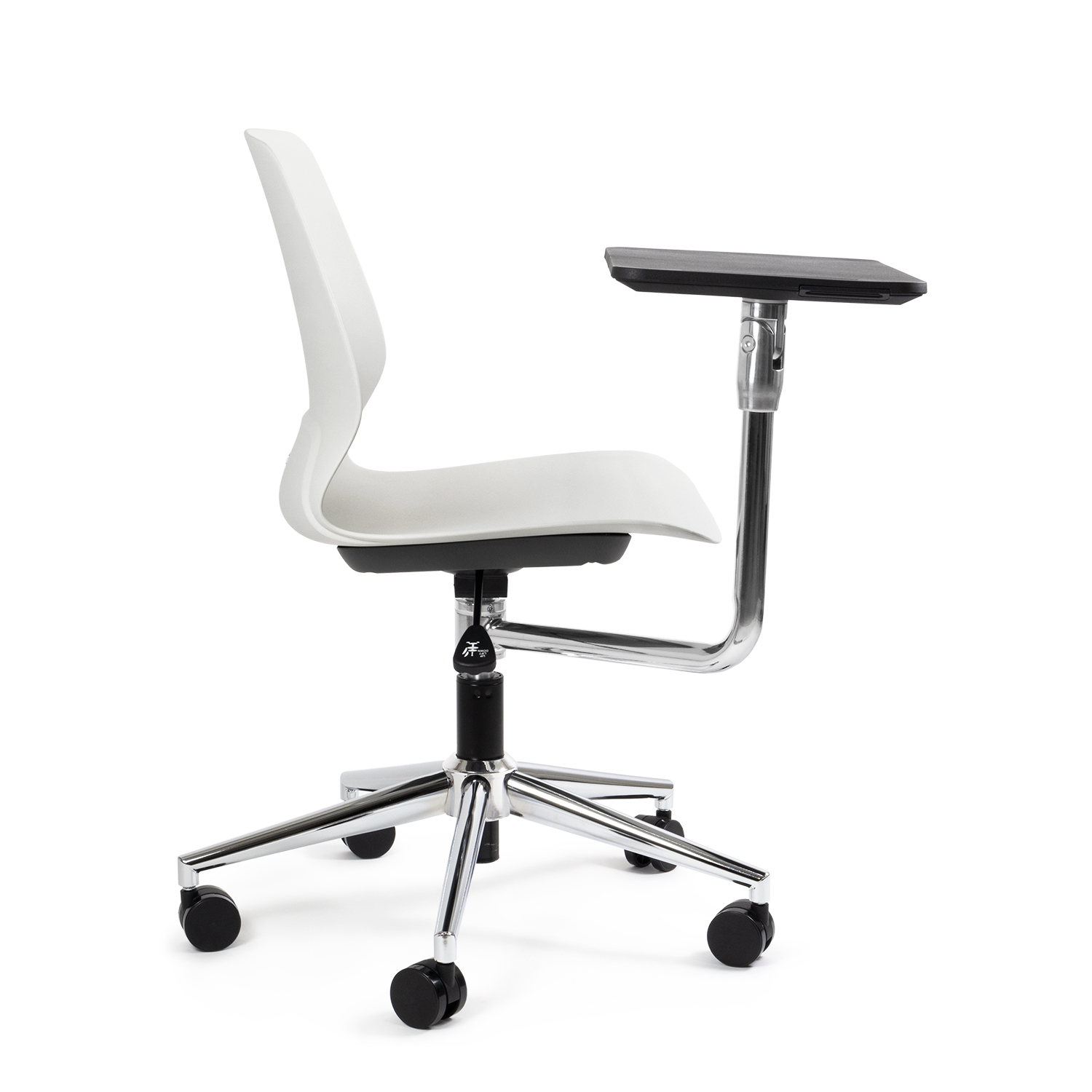 Silla Kolbe con Base 5 Puntas Cromada y Paleta - Imagen 5